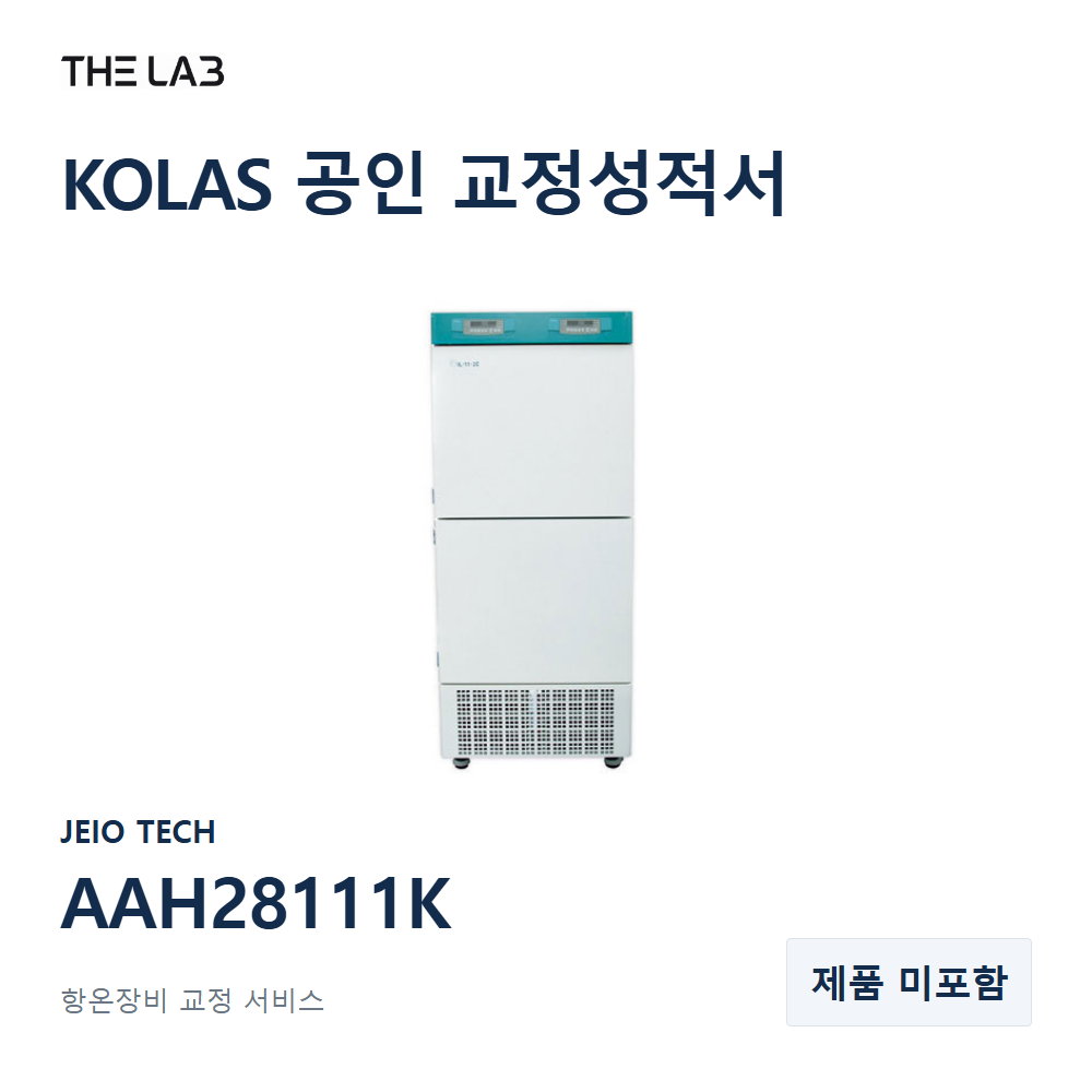 JEIO TECH AAH28111K 교정