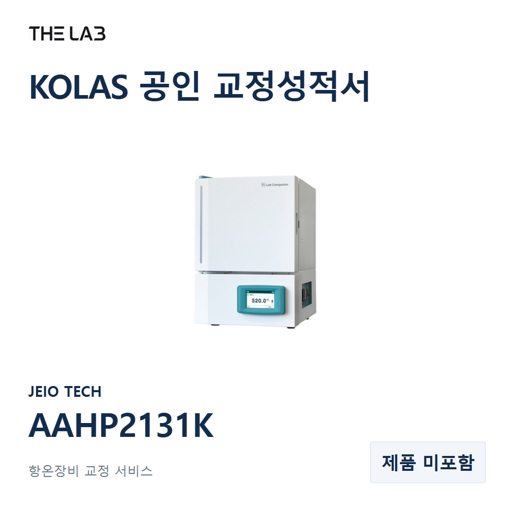 JEIO TECH AAHP2131K 교정